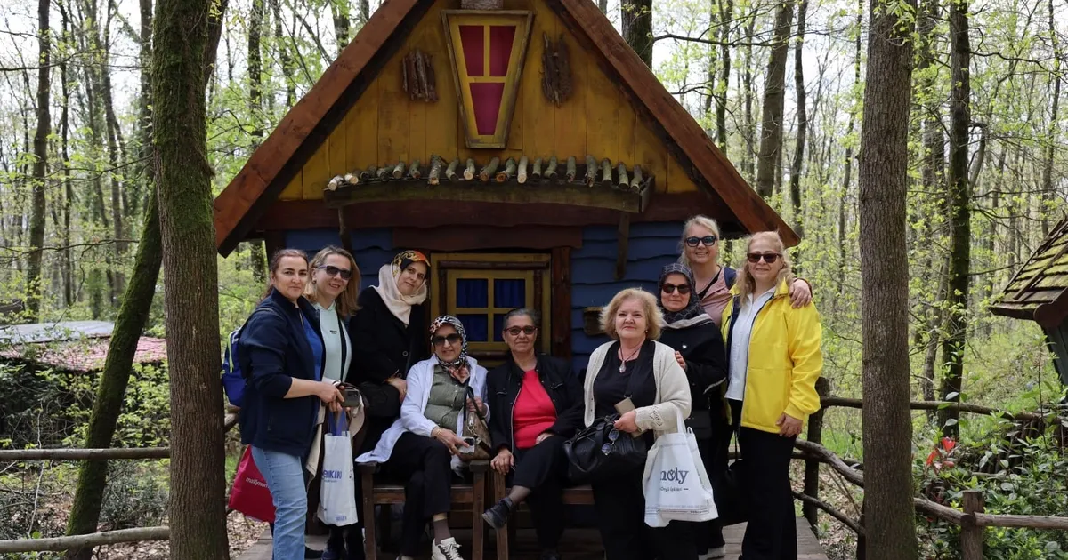 Baharın en güzel hali Ormanya’da yaşanıyor