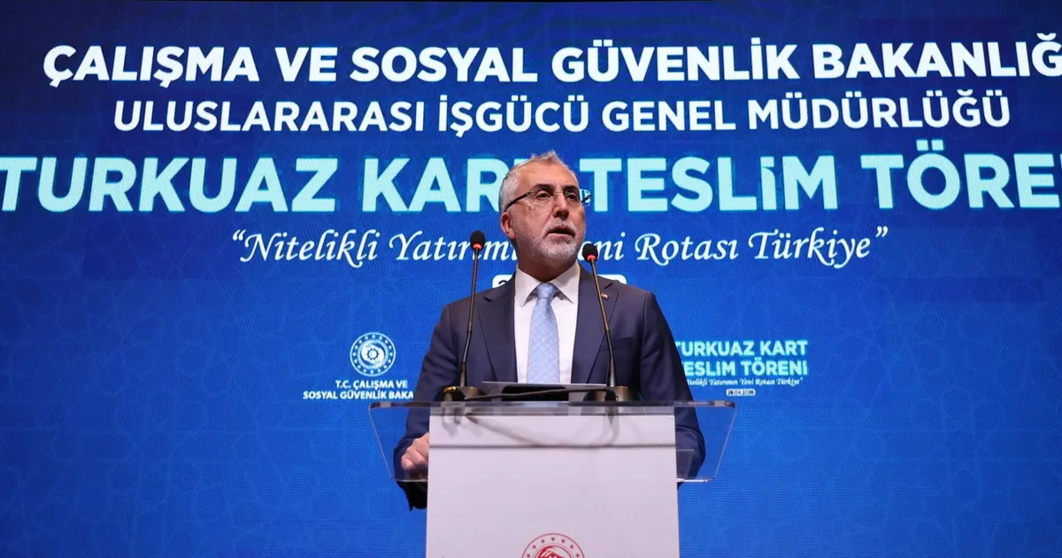 Bakan Işıkhan Turkuaz Kart sahipleriyle buluştu