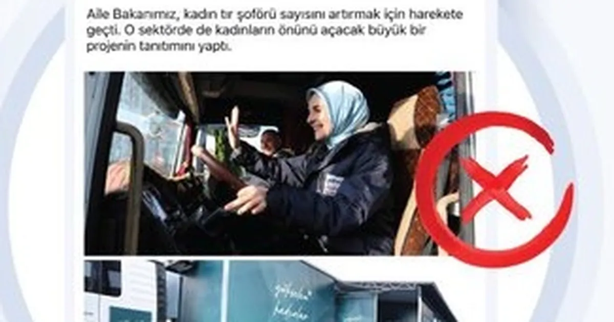 Bakanlıktan ‘kadın TIR şoförlerine teşvik’ iddialarına yalanlama