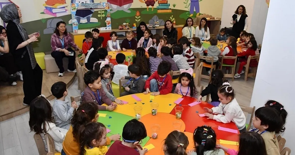 Balıkesir Büyükşehir’den renkli kütüphane etkinliği