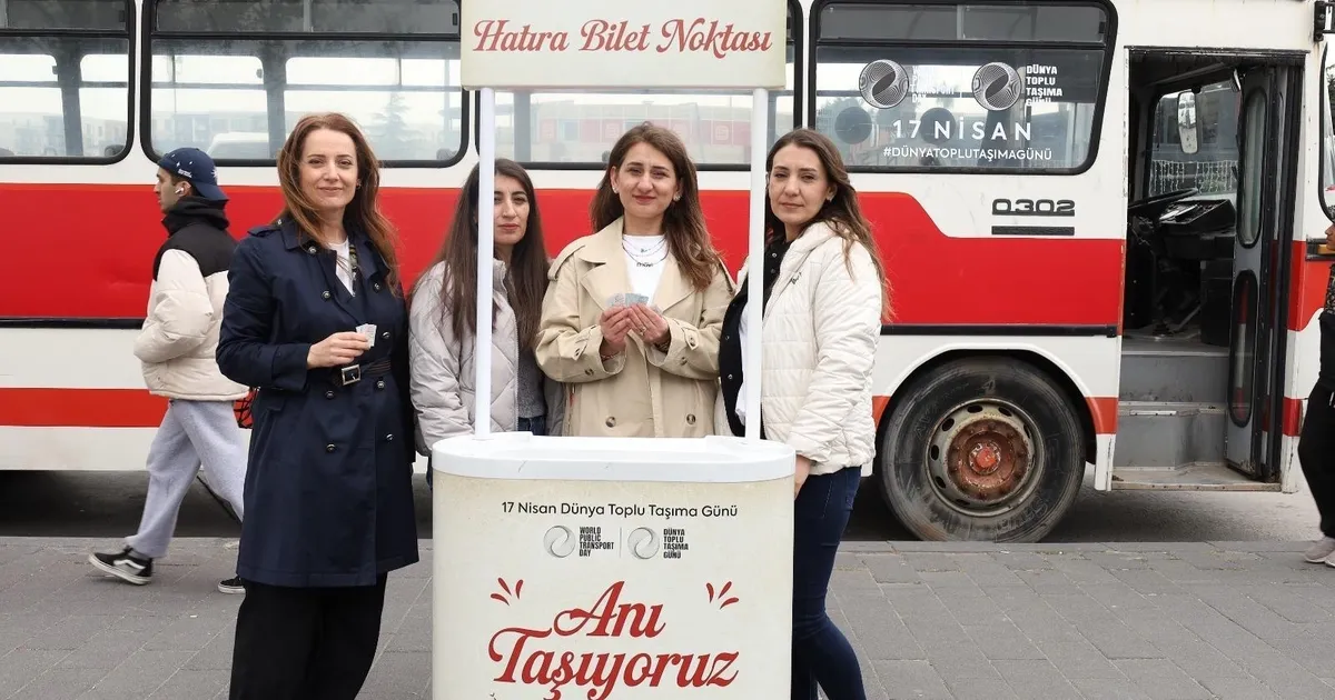 Balıkesir’de toplu taşıma gününde geçmişe yolculuk