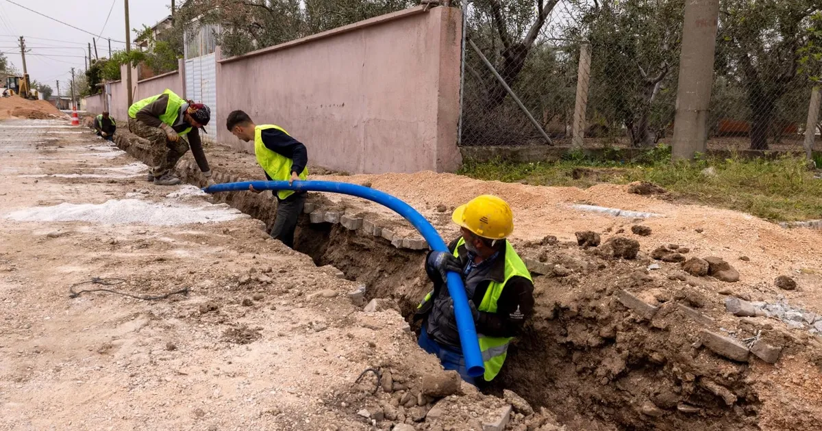 Bergama’da 75 kilometrelik hatla su sorunu tarihe karışıyor
