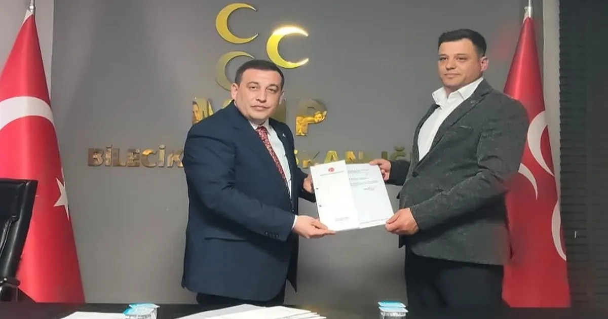 Bilecik’te yoğun iş temposu dolayısıyla istifa eden MHP’li ilçe başkanı yeniden aynı göreve getirildi!