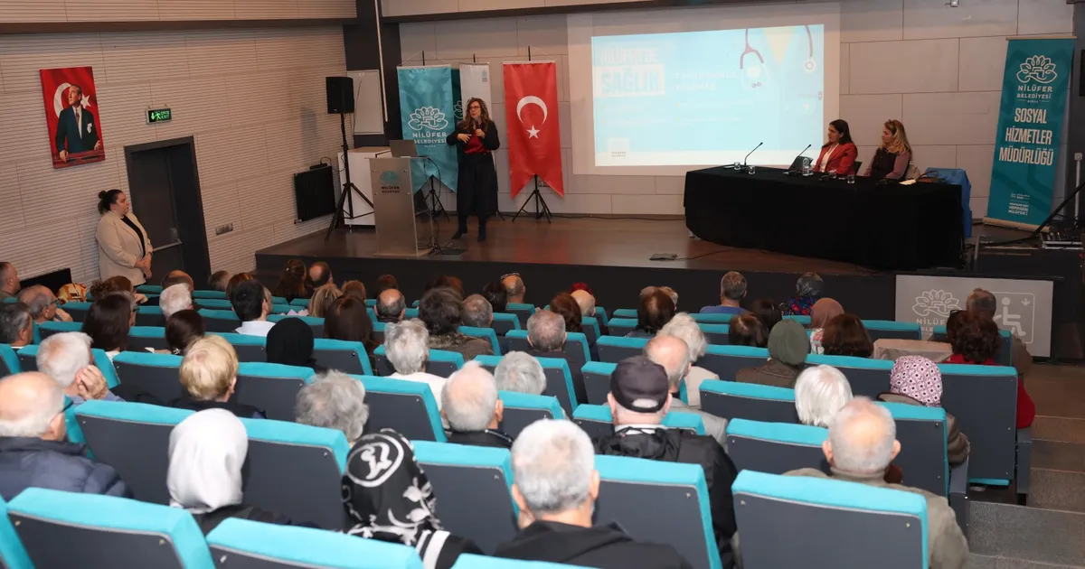 Buras Nilüfer’de ‘Parkinsonla Yaşamak’ masaya yatırıldı