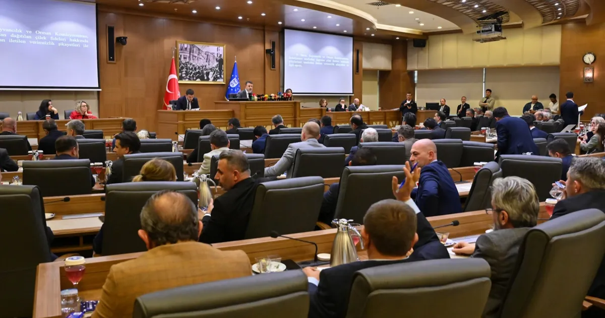 Bursa Büyükşehir Belediyesi’nin 2025 yılı faaliyetlerine oy çokluğu onay