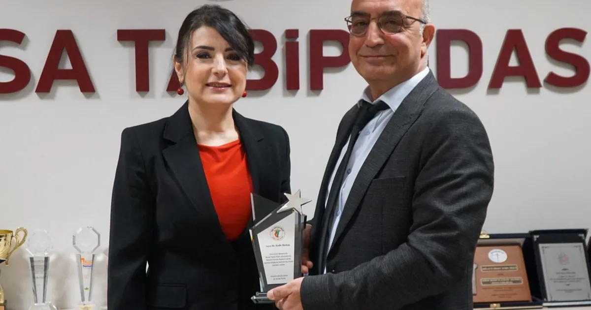Bursa Tabip Odası’nda seçim sonrası göreve başlayan Ferda Firdin başkanlığındaki