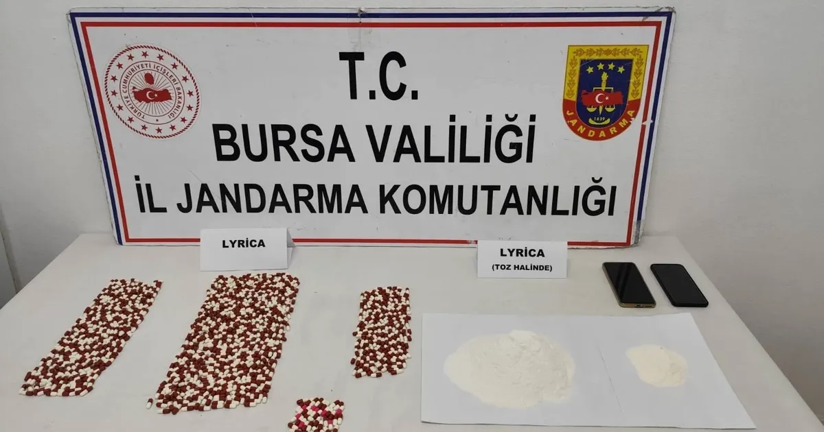 Bursa Yenişehir’de sentetik ecza ele geçirildi