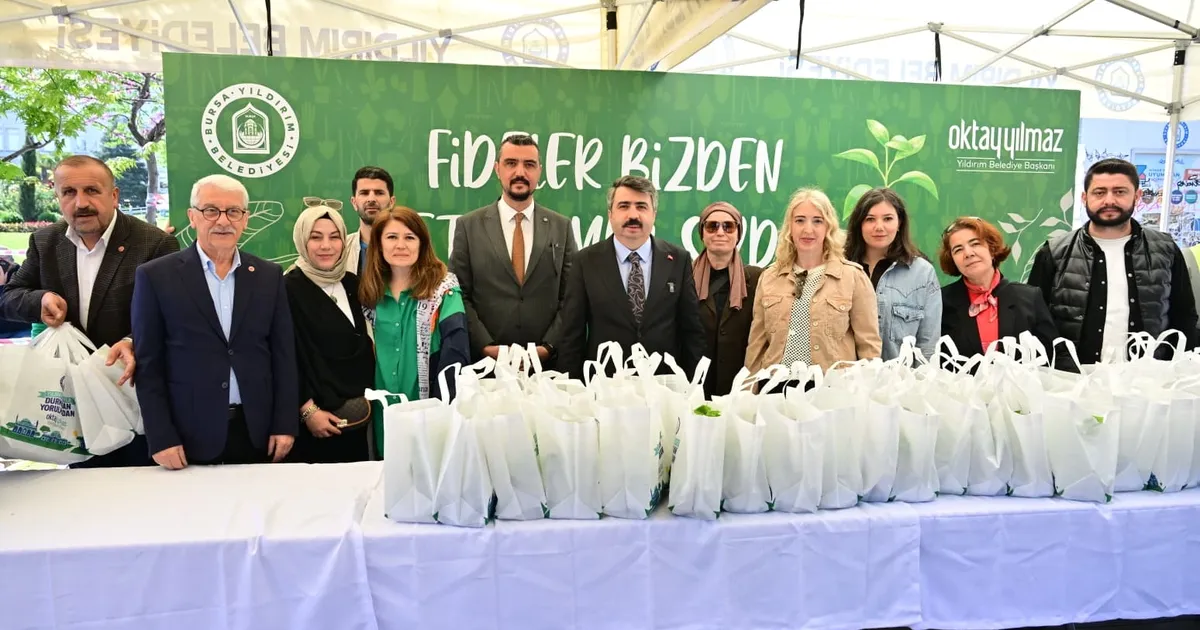 Bursa’da ‘yeşil gelecek’ Yıldırım’da filizlendi