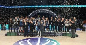 Türkiye Basketbol Ligi’nde şampiyon olan ve Basketbol Süper Ligi’ne yükselerek