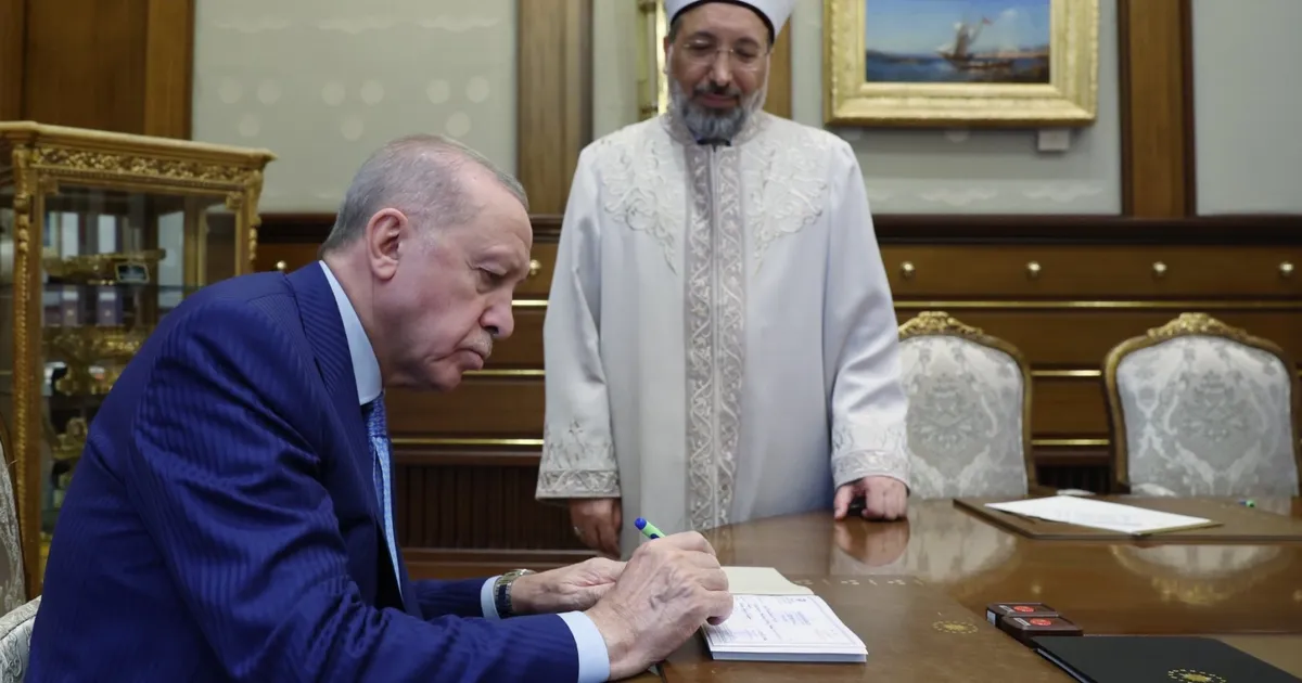 Cumhurbaşkanı Erdoğan kurban vekâletini TDV’ye verdi