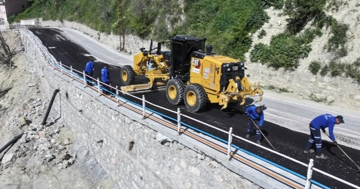 Denizli Büyükşehir’den Babadağ’da ulaşım yatırımı