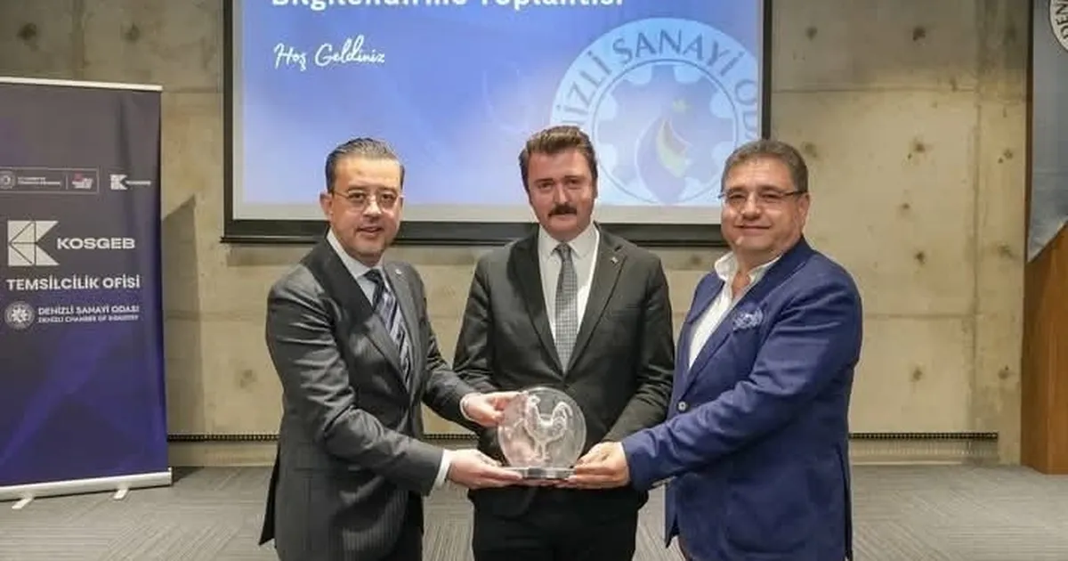 Denizli’de sanayicilere KOSGEB destekleri anlatıldı