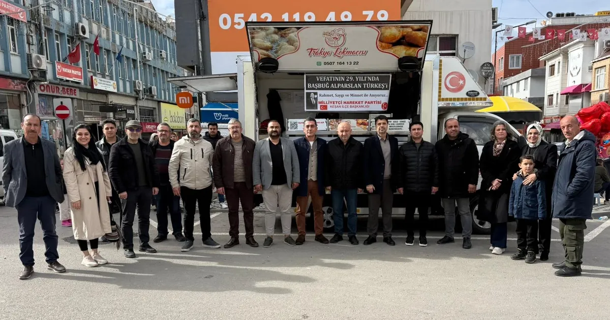 Edirne Keşan’da “Başbuğ” dualarla anıldı