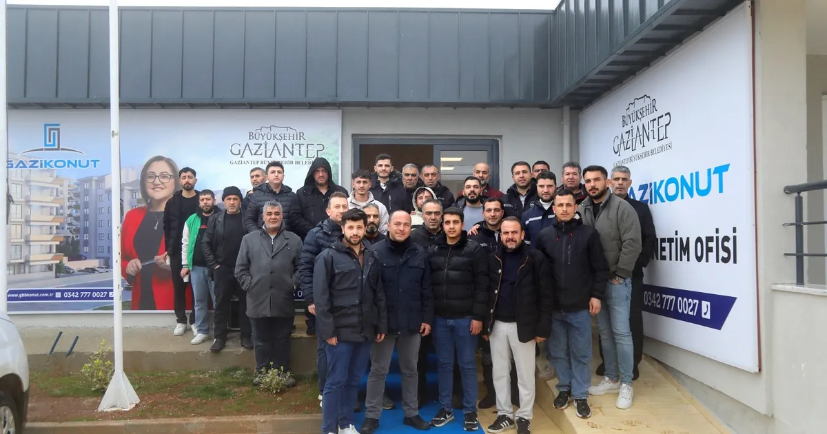 Gaziantep’te OSB çalışanlarına Gazi Konut için yerinde tanıtım