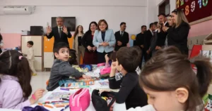 Gaziantep Büyükşehir Belediye Başkanı Fatma Şahin, “Şehrim Okulum” Projesi ile