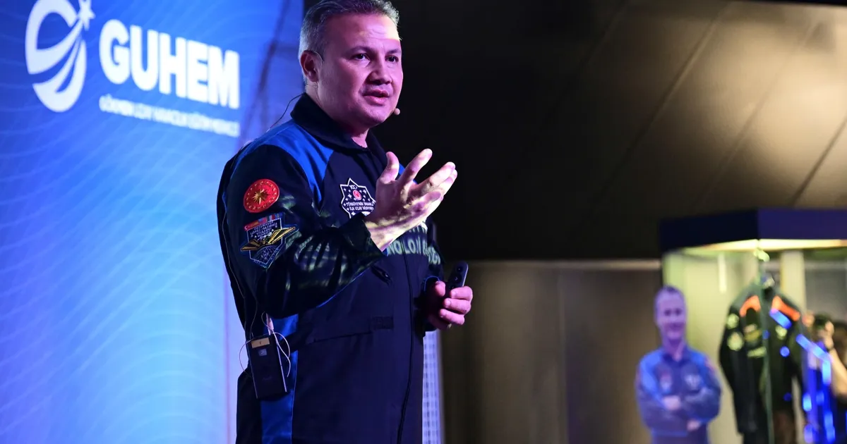 Gezeravcı, GUHEM’de uzay yolculuğunu anlattı