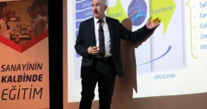 TÜBA üniversite konferansları kapsamında Prof. Dr. Mehmet Çelik’i ağırlayan GTÜ'de,
