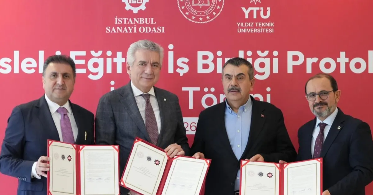 İstanbul’da mesleki eğitim iş birliği protokolü