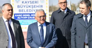 Kayseri Büyükşehir Belediye Başkanı Dr. Memduh Büyükkılıç, Erenköy Mahallesi’nde KASKİ