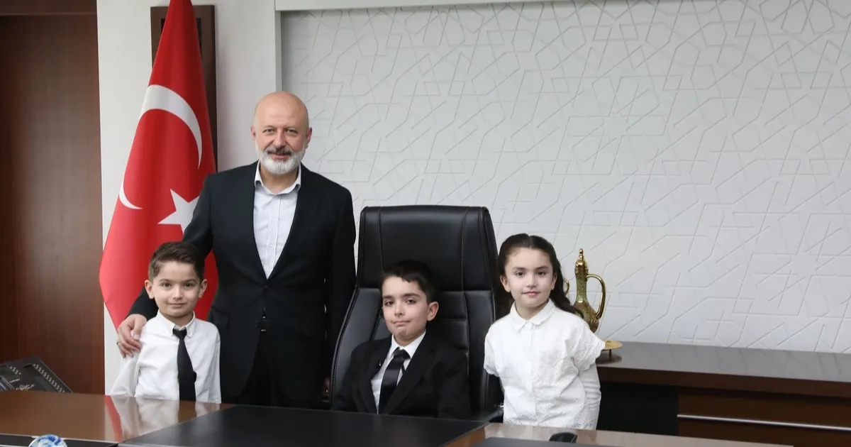 Kayseri Kocasinan Belediyesi çocuklara emanet!