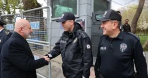 Kayseri Kocasinan Belediye Başkanı Ahmet Çolakbayrakdar, Türk Polis Teşkilatı’nın 181.