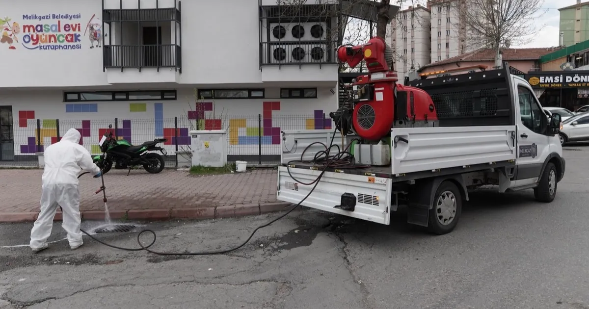 Kayseri Melikgazi’de haşeresiz yaz hazırlığı