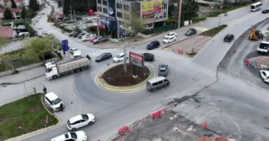 Kocaeli Büyükşehir Belediyesi, Darıca Tuzla Caddesi ile Battalgazi Caddesi’nin kesişiminde