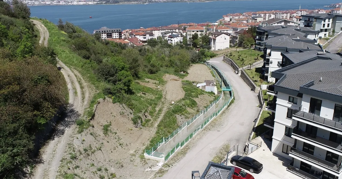 Kocaeli Gölcük’te Kurban Deresi’ne ıslah