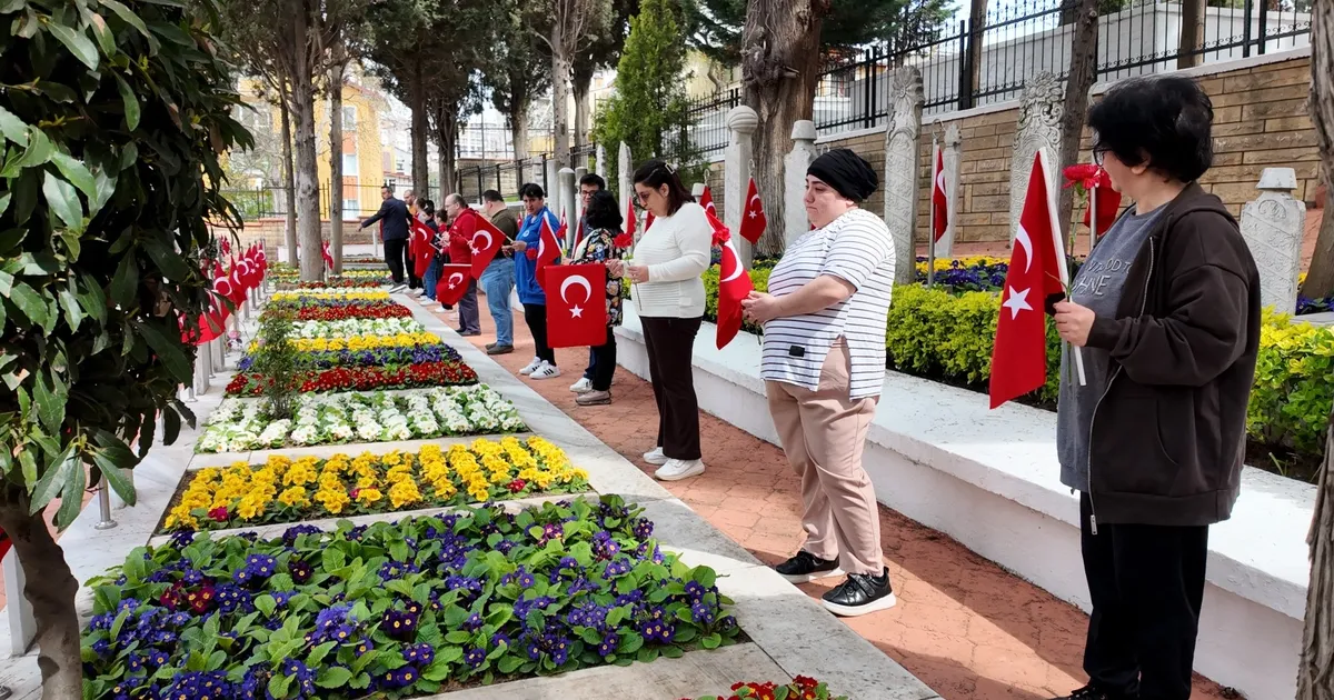 Kocaeli’de Goncalı bireylerden şehitlere vefa ziyareti
