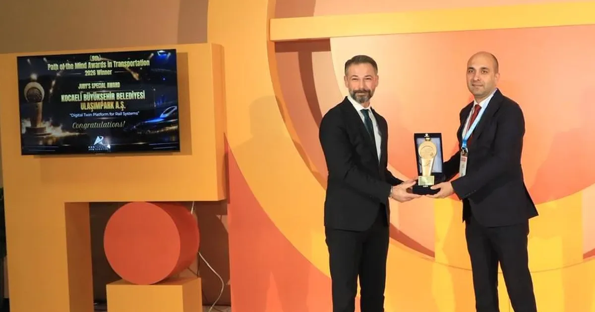 Kocaeli’nin ‘Dijital İkiz’ UlaşımPark’a ödül getirdi