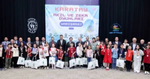 Konya Karatay’da düzenlenen 7. Akıl ve Zekâ Oyunları İlçe Finalleri,