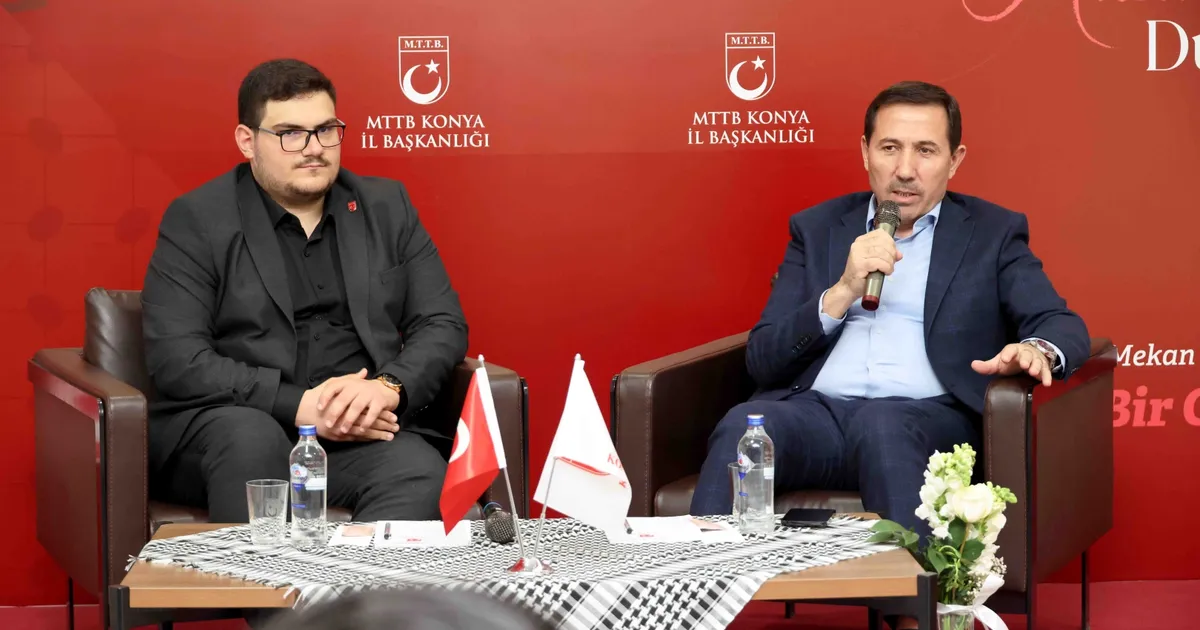 Konya Karatay’da Başkan Kılca MTTB’li gençlerle buluştu