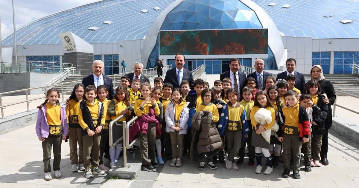 Konya protokolü Bilim Merkezi’nde buluştu