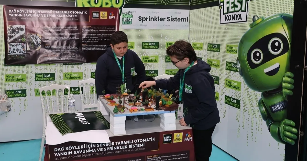 Konya’da ROBOFEST heyecanı… 917 robot yarışıyor