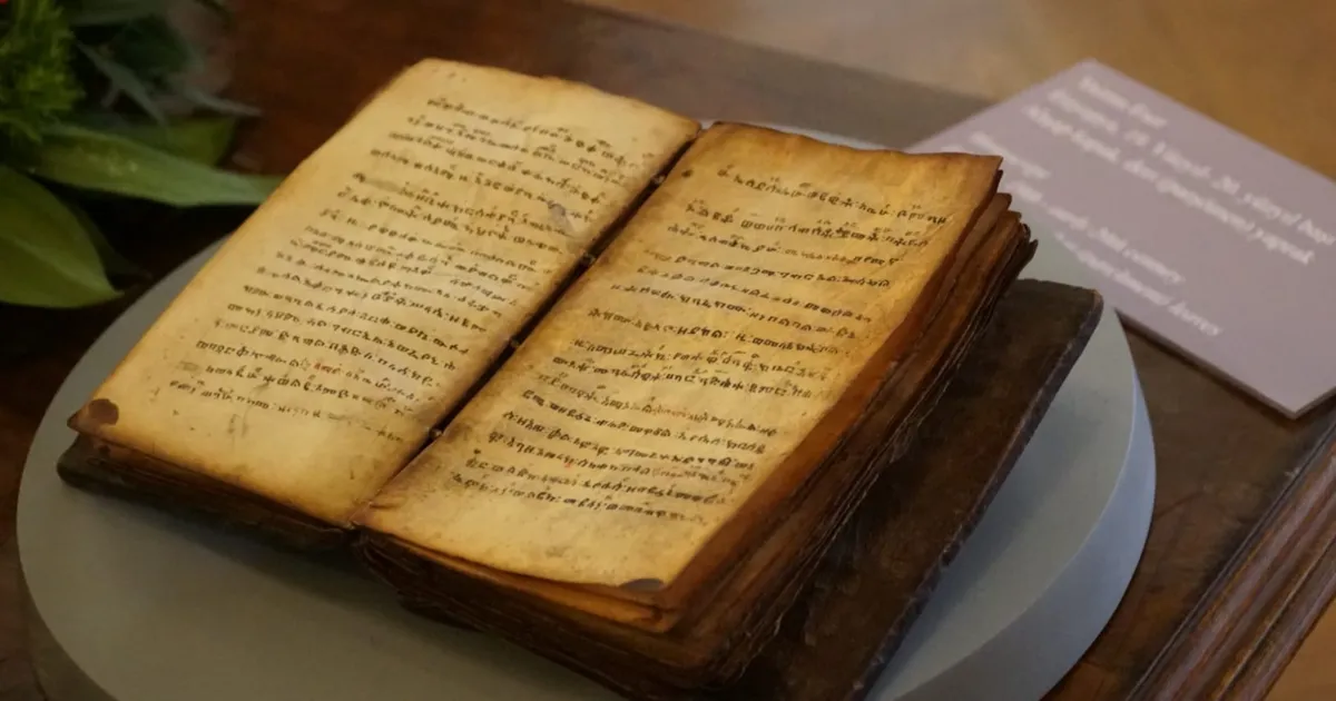 Kültür varlığı kaçakçılığıyla mücadelede önemli iade… Etiyopya’ya el yazması eser teslim edildi