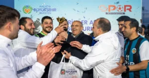 Malatya Büyükşehir Belediye Başkanı Sami Er, Birimler Arası Futbol Turnuvası