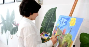 Malatya Büyükşehir Belediyesi’ne bağlı Sanat Merkezi’nde eğitim alan 5. sınıf