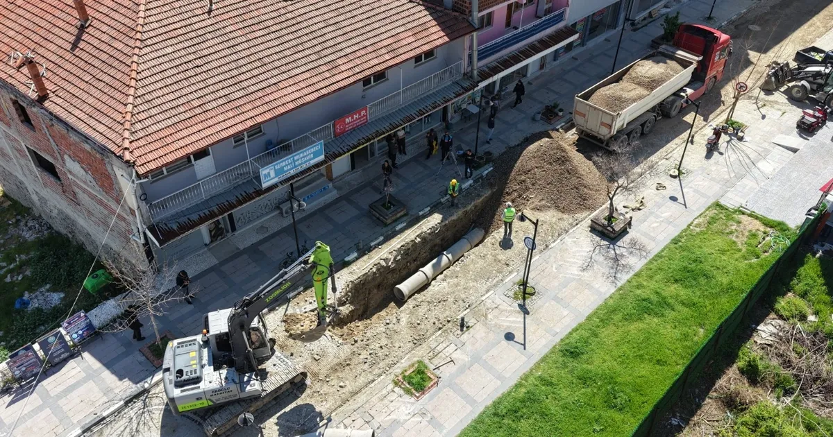 Manisa Selendi’ye modern altyapı hat