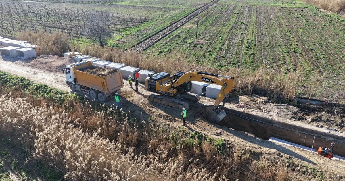 Manisa’da Akgedik TOKİ’de altyapı çilesi sona eriyor
