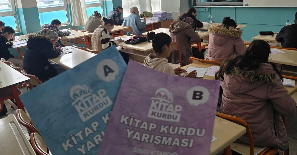 Mardin’de TÜGVA’dan “Kitap Kurdu” sınavı