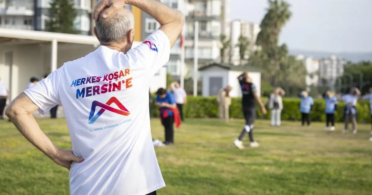 Mersin’de sabah sporuna yoğun ilgi