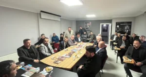 MHP Bilecik İl Başkanı İbrahim Bağ, ilçe başkanları ve il