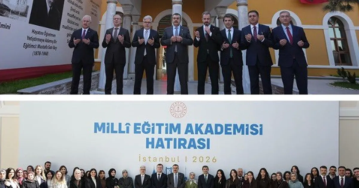 Milli Eğitim Akademisi ‘ilk ders’le açıldı