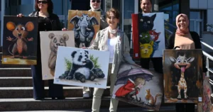 Manisa Büyükşehir Belediyesi Sanat ve Meslek Eğitimi Kursları (MASMEK) kursiyerleri,