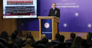 Millî Savunma Bakanlığı Sözcüsü Zeki Aktürk, haftalık bilgilendirme toplantısında Ortadoğu’daki