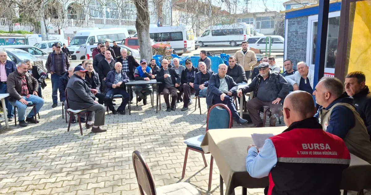 Mudanya’da üreticilere ‘Bitki Koruma Ürünleri’ eğitimi