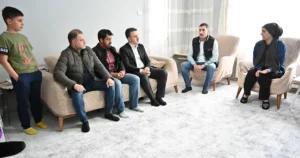 Bursa Büyükşehir Belediye Başkanvekili Şahin Biba ve AK Parti Mudanya