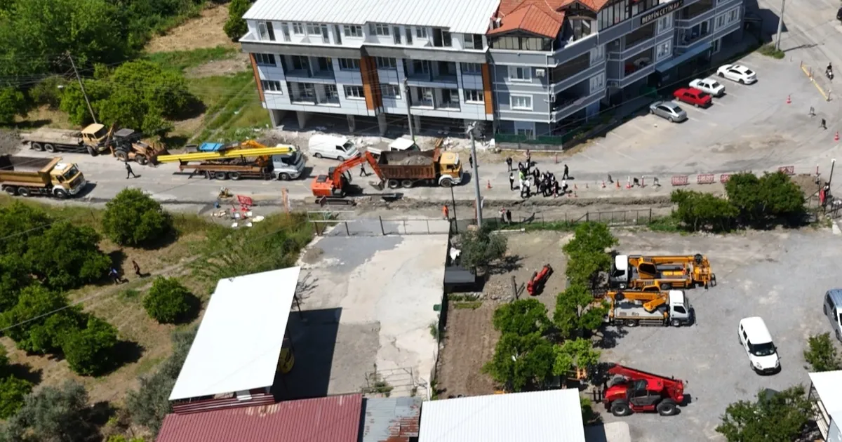 Muğla Dalaman’a doğal gaz için ilk kazma