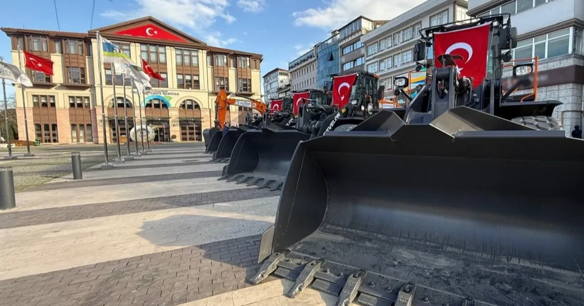 Ordu Büyükşehir araç filosunu güçlendirdi