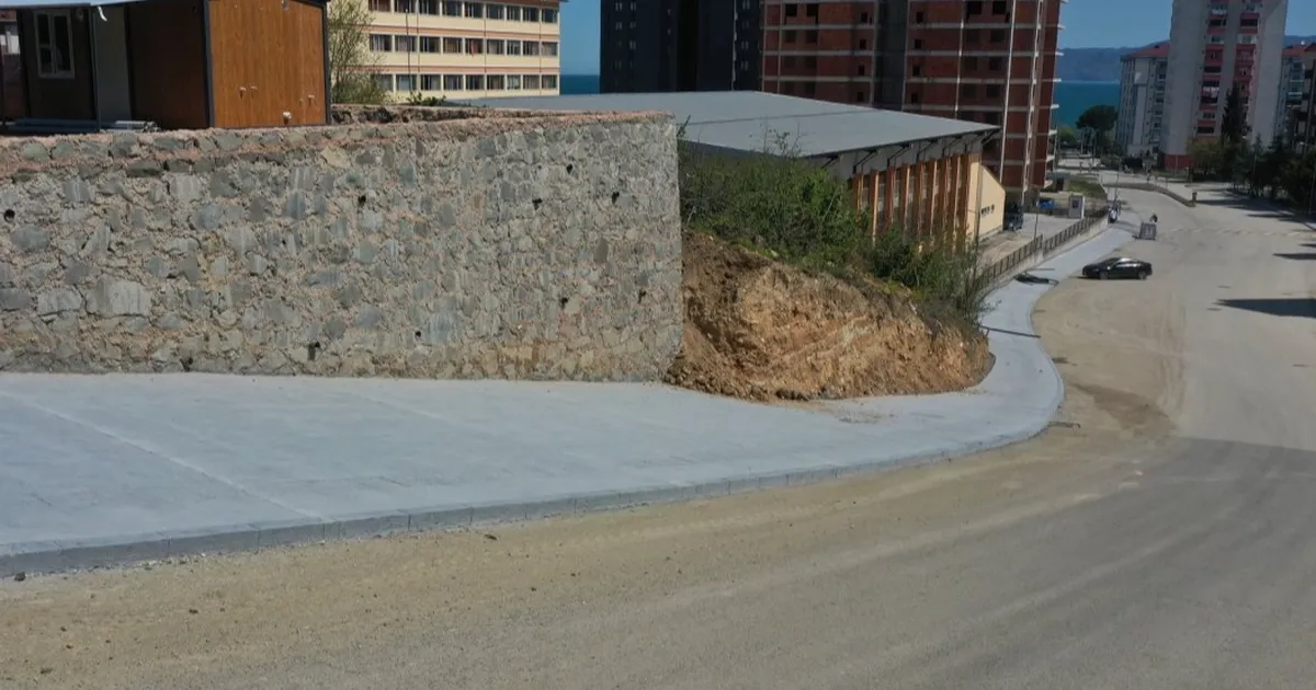 Ordu’da Fatsa Dolunay’a modern kaldırım